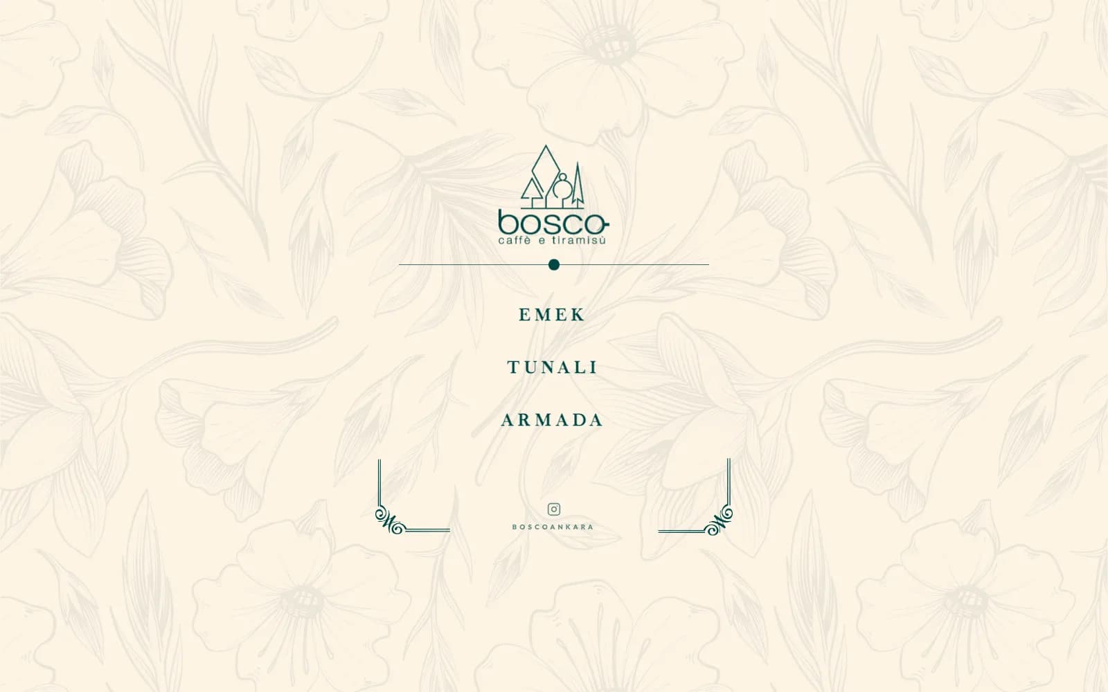 Bosco Menu, Çok dilli, şubeye göre fiyatlandırmalı QR menü sistemi