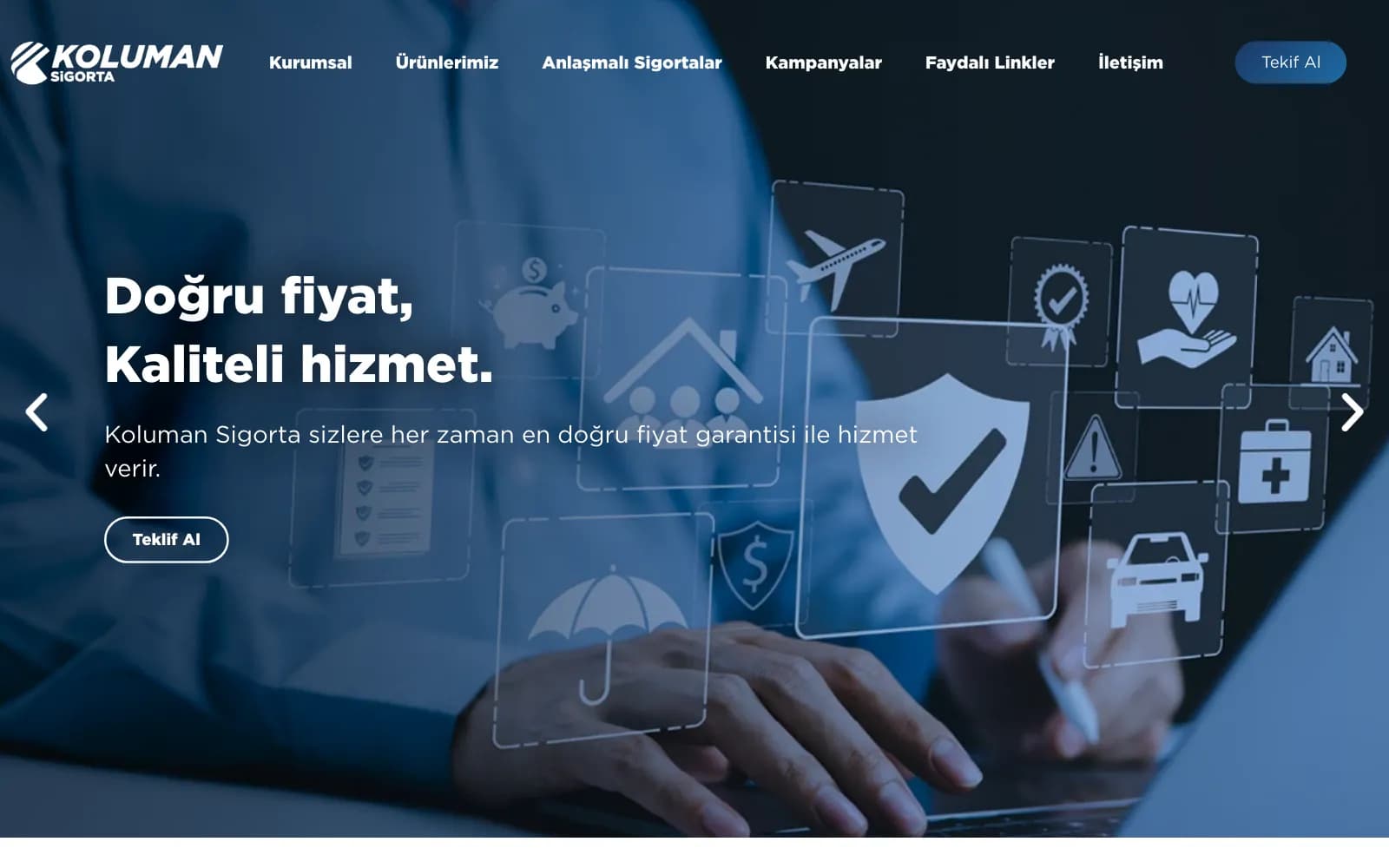 Koluman — kolumansigorta.com.tr