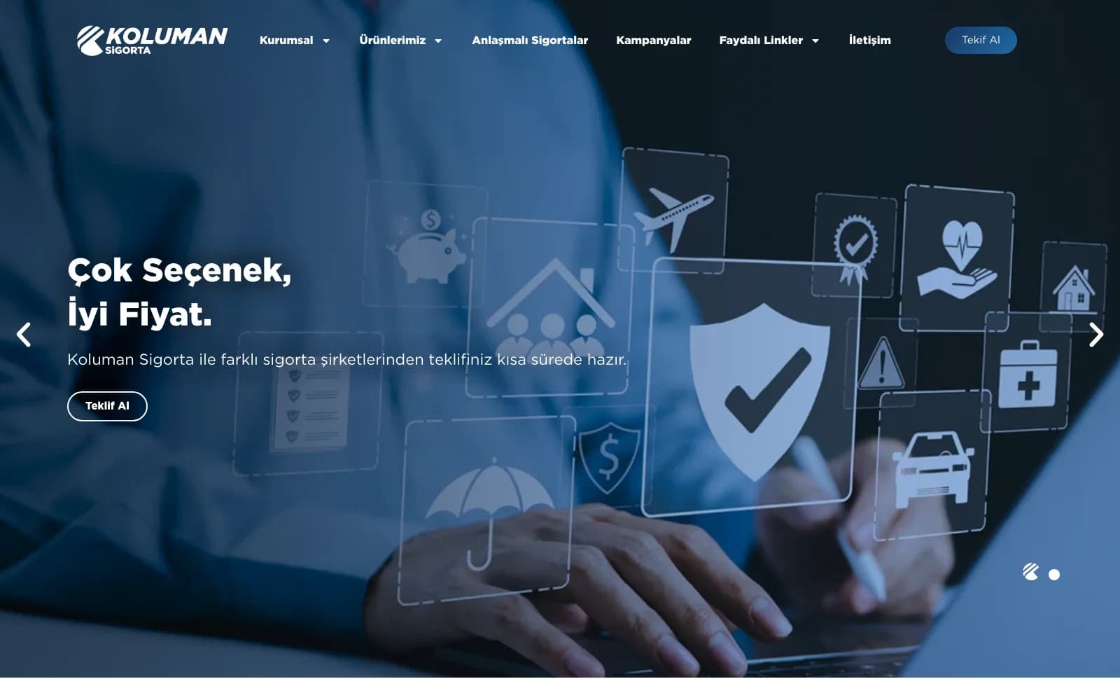 Koluman — kolumansigorta.com.tr